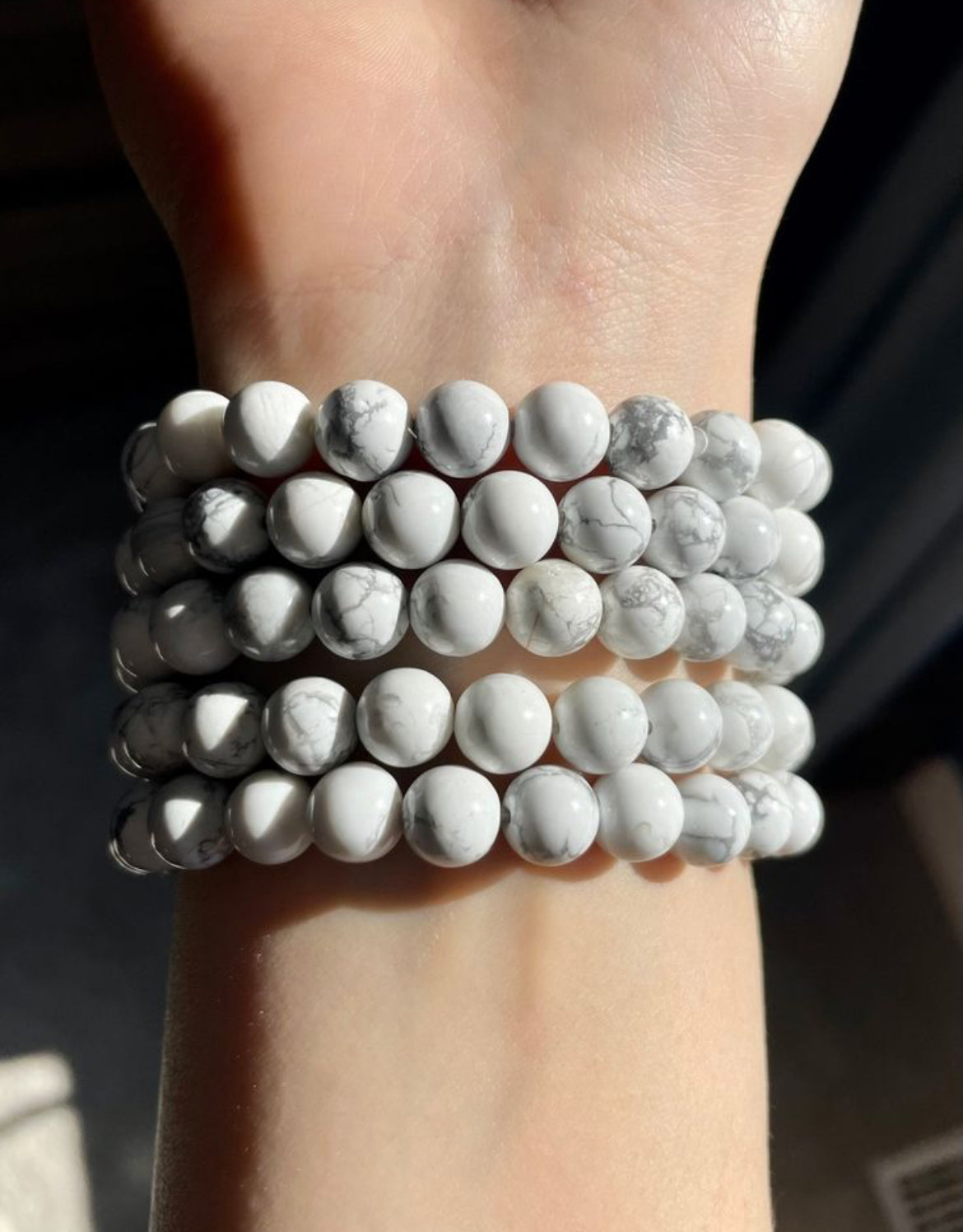 Howlite Bracelet – The Stone of Peace & Patience
